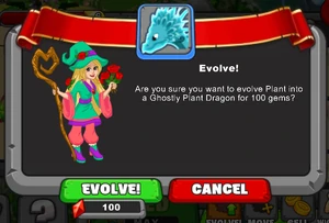 Ghostly Plant Dragon