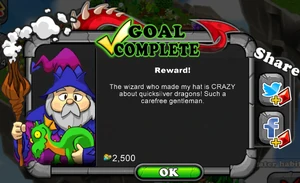 Quicksilver Dragon Goal