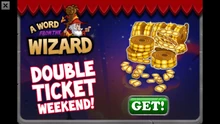Double Tickets Weekend In-Game Notification