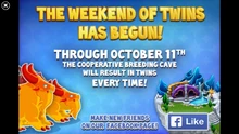 Weekend of Twins In-Game Notification