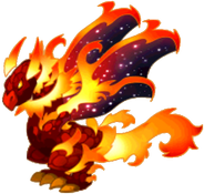 Solarflare Dragon Dragonvale Wiki Fandom - solar flare dragon ball roblox