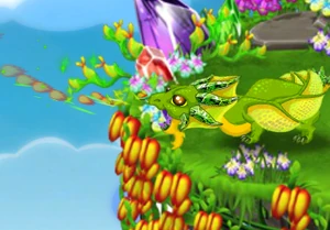 Peridot Dragon Elemental Breath