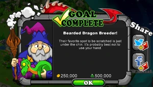 Bearded Dragon Goal