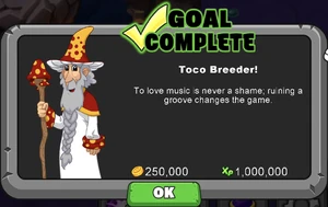 Toco Dragon Goal