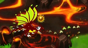 Firefly Dragon Breath during Firefly Festival