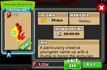 Arcturian Dragon Market Deal