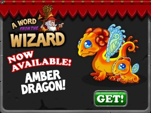 Amber Dragon In-Game Notification 2015