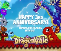 3rd Anniversary Facebook Notification