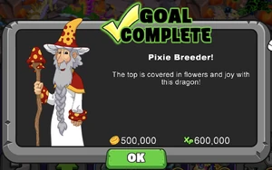 Pixie Dragon Goal