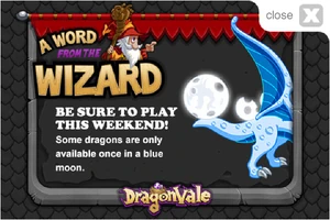 Blue Moon Dragon In-Game Notification 2012