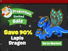 Lapis Dragon Limited Sale In-Game Notification 2017