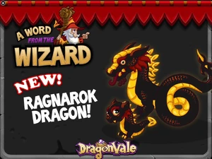 Ragnarok Dragon In-Game Notification