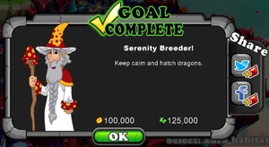 Serenity Dragon Goal