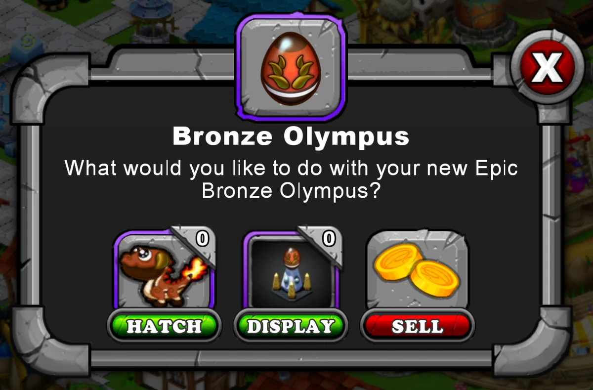 Bronze Olympus Dragon DragonVale Wiki Fandom