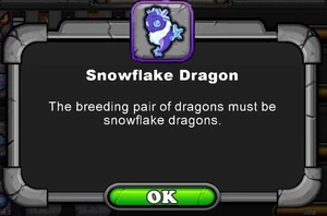 Second Snowflake Dragon Breeding Hint