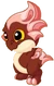 Baby Rosegold Dragon