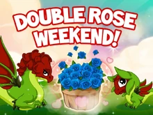 Double Rose Weekend Facebook Notification