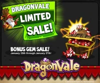 Bonus Gem Sale Facebook Notification January 2015