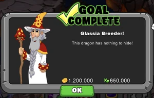 Glassia Dragon Goal
