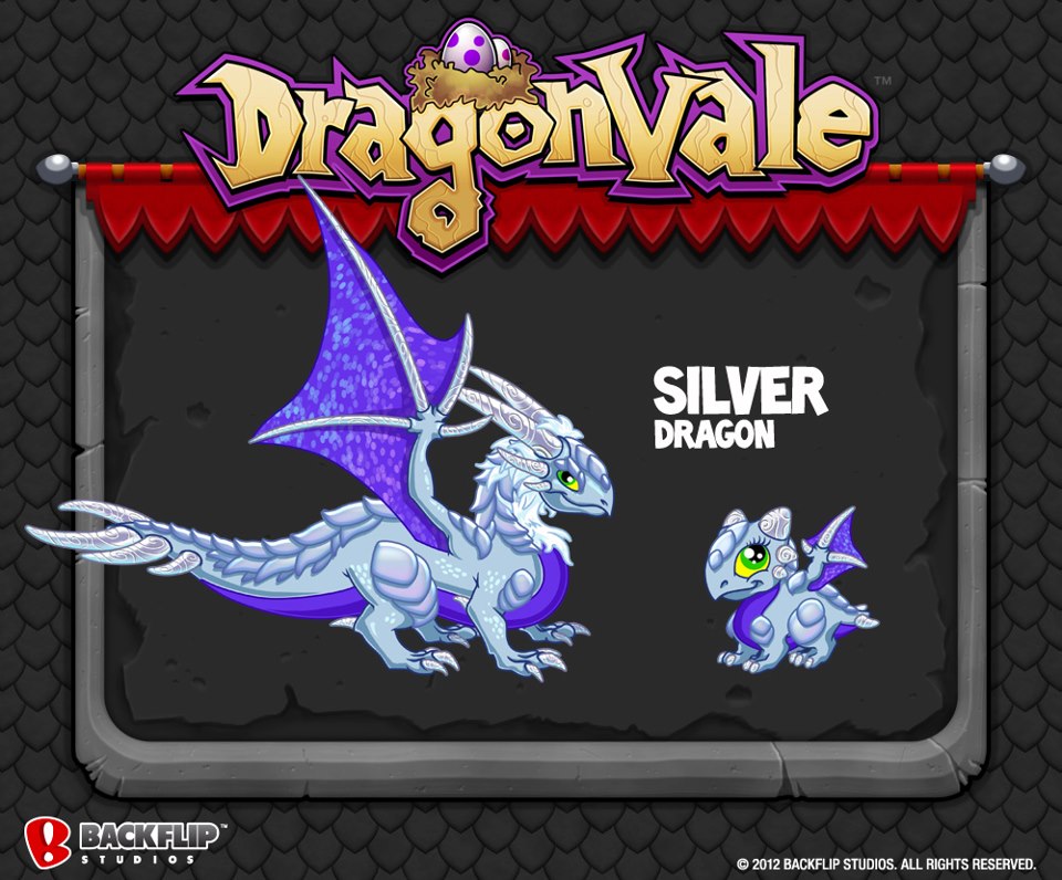 Silver Dragon | DragonVale Wiki | Fandom
