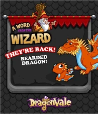 Bearded Dragon In-Game Notification 2014