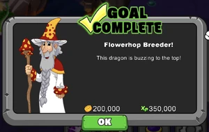 Flowerhop Dragon Goal