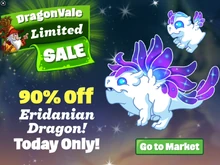 Eridanian Dragon Limited Sale In-Game Notification