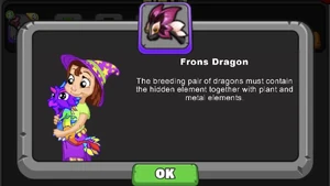 Frons Dragon Breeding Hint