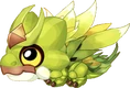 Baby Pikeleaf Dragon