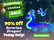 Sorarian Dragon Limited Sale In-Game Notification