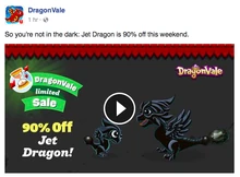 Jet Dragon Limited Sale Facebook Message 2016