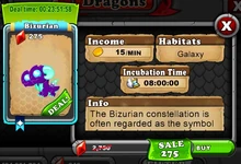 Bizurian Dragon Market Deal