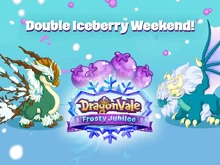 Double Iceberry Weekend Facebook Notification