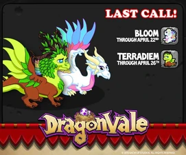 Bloom Dragon Facebook Notification: Last Call 2015