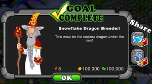Fifth Snowflake Dragon Goal