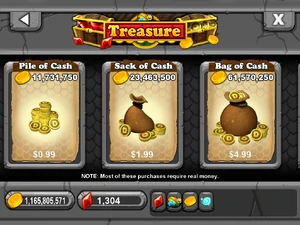 DragonCash Price at Level 45 with Note