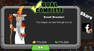 Kwall Dragon Goal