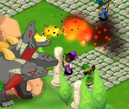 Cerberus Dragon Elemental Breath