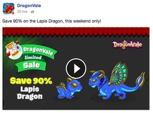 Lapis Dragon Limited Sale Facebook Message 2017