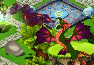 Bramble Dragon Elemental Breath