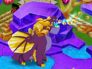 Pyrite Dragon Elemental Breath