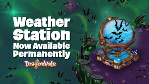 Weather Station Is Permanent Notification