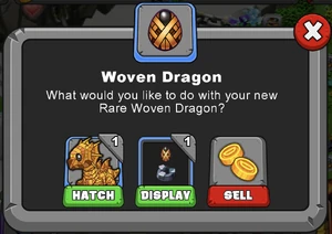 Woven Dragon Hatch Menu