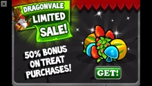 Bonus Treat Sale In-Game Notification 2015