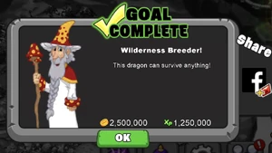 Wilderness Dragon Goal