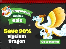Elysium Dragon Limited Sale In-Game Notification