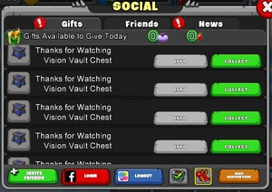 Social Menu Example (After Relocation)