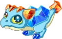 Baby Topaz Dragon