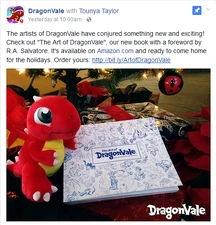 The Art of DragonVale Facebook Post