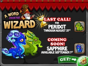 Sapphire Dragon In-Game Notification: Coming Soon 2015